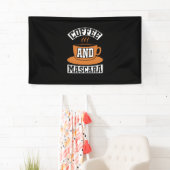 コーヒーアートコーヒーとマスカラ 横断幕 (インサイチュ)