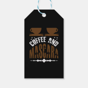 コーヒーアートコーヒー&マスカラ ギフトタグ