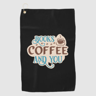 コーヒーアートブックスコーヒーとユー ゴルフタオル