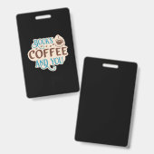 コーヒーアートブックスコーヒーとユー バッジ (正面＆裏面)