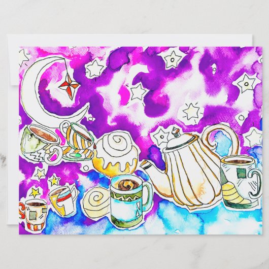 コーヒーアートプリント (正面)