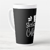 コーヒーアート優れたコーヒー カフェラテマグ (左アングル)