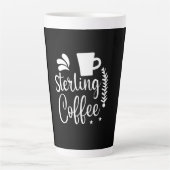 コーヒーアート優れたコーヒー カフェラテマグ (正面)