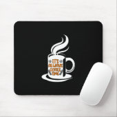 コーヒーアート常にコーヒー時間 マウスパッド (マウス)