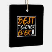 コーヒーアート最高の先生エバー セラミックオーナメント (右)