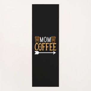 コーヒーアート母コーヒー ヨガマット