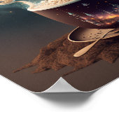 「コーヒーアート3」ポスター ポスター (角)