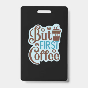 コーヒーアート でもまずはコーヒー 3 バッジ