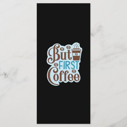 コーヒーアート でもまずはコーヒー 3 メニュー (正面)