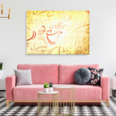 コーヒーアート キャンバスプリント (インサイチュ (リビング))