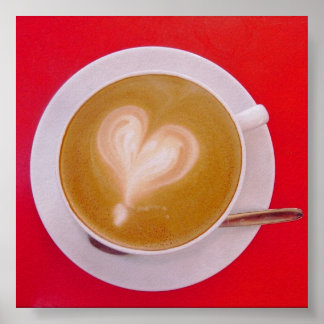 コーヒーアート ポスター