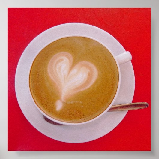 コーヒーアート ポスター (正面)