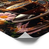 コーヒーアート ポスター (角)