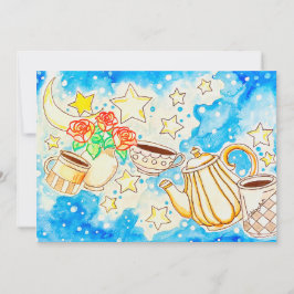コーヒーアート 招待状