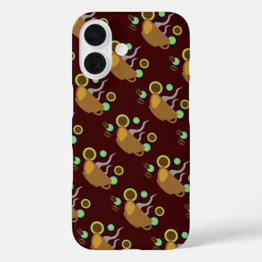コーヒーアート Case-Mate iPhoneケース (裏面)