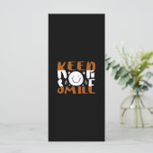 コーヒーアート Keep Smile メニュー (スタンド正面)