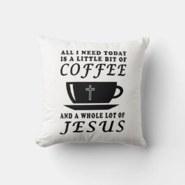 コーヒーイエス・キリストの枕 クッション