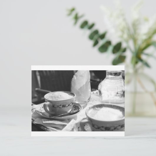 コーヒーイタリアンスタイル ポストカード (スタンド正面)