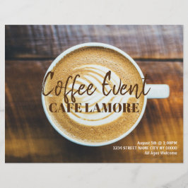 コーヒーイベントカフェコーヒーショップ チラシ