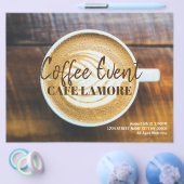 コーヒーイベントカフェコーヒーショップ チラシ (シングル)