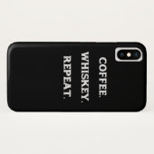 コーヒーウイスキーのリピート Case-Mate iPhoneケース (裏面(横))