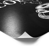 コーヒーウォールアートカルクボード フォトプリント            (角)