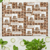 コーヒーエプロン キッチンタオル (折り畳み)