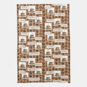 コーヒーエプロン キッチンタオル (縦)