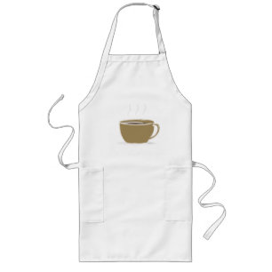 コーヒーエプロン ロングエプロン