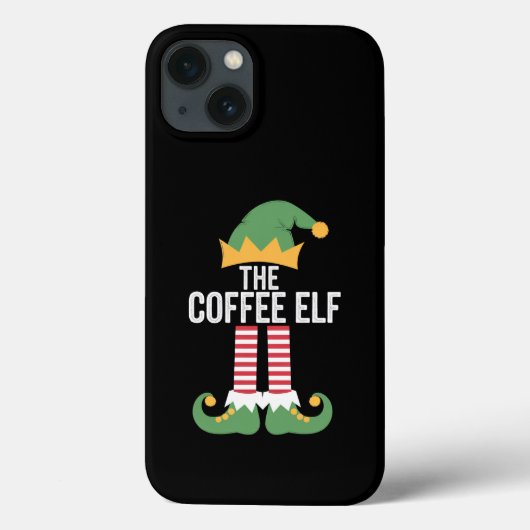 コーヒーエルフ家族おそろいクリスマスグループ Case-Mate iPhoneケース (裏面)