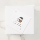 コーヒーオブマイライフバレンタインデーメッセージカード フェイバータグ (インサイチュ)