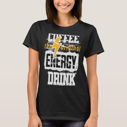 コーヒーオリジナル飲料ライトニング Tシャツ (正面)
