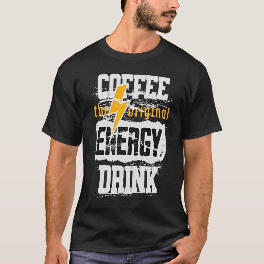 コーヒーオリジナル飲料ライトニング Tシャツ (正面)