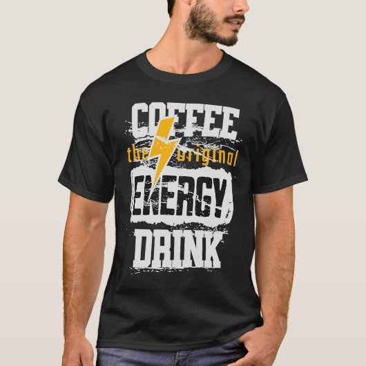 コーヒーオリジナル飲料ライトニング Tシャツ (正面)