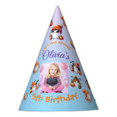 コーヒーオーバー幽霊パーティーハット子供へパーティー パーティーハット (正面)