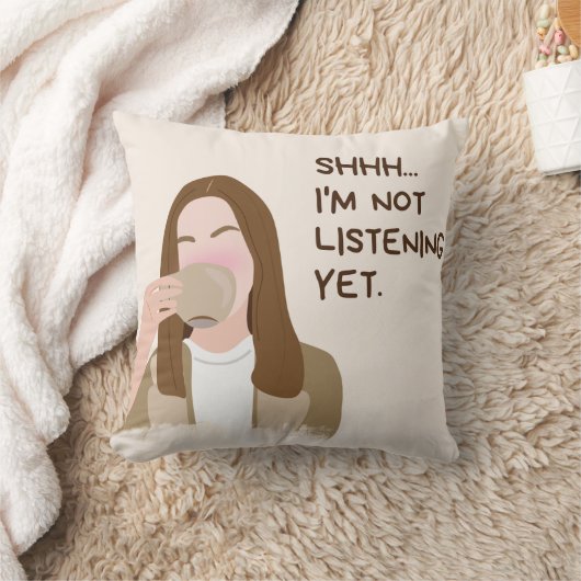 コーヒーオーバー装飾用クッション – コージー&ウォーム クッション (ブランケット)