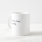 コーヒーカシンプルップ コーヒーマグカップ (正面左)