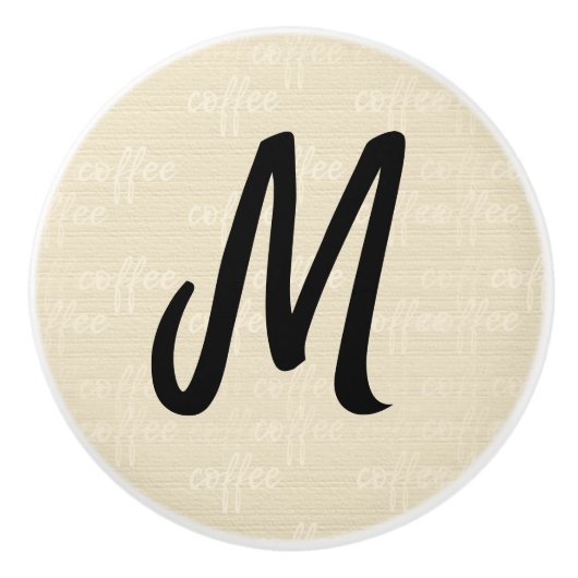 コーヒーカスタムセラミックノブ セラミックノブ (正面)