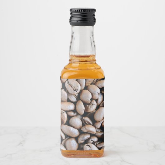 コーヒーカスタムフォトセラミックスオーナメント リキュールボトルラベル (正面)