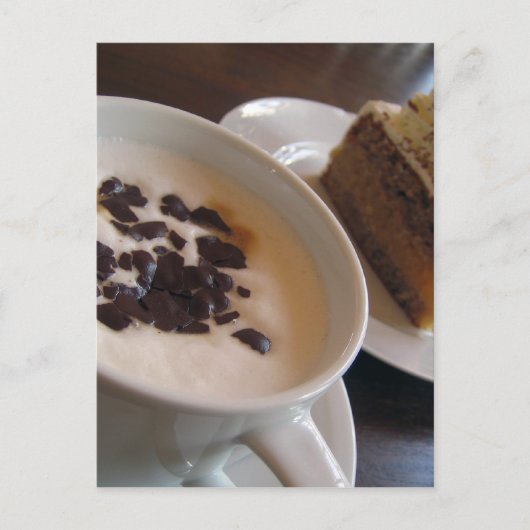 コーヒーカスタムポストカード ポストカード (正面)