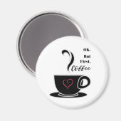 コーヒーカスタム好きの磁石 マグネット (正面/裏面)