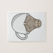 コーヒーカップでシール ジグソーパズル (横)