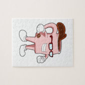 コーヒーカップとコーヒー ジグソーパズル (横)