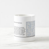 コーヒーカップのクロスワードパズル-容器#1 コーヒーマグカップ (中央)