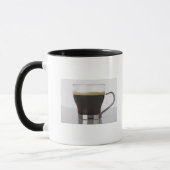 コーヒーカップのクローズアップ マグカップ (左)