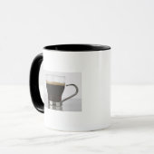 コーヒーカップのクローズアップ マグカップ (正面左)