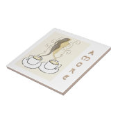 コーヒーカップのタイルを貼る タイル (側面)