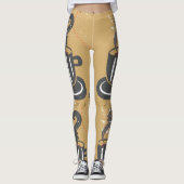 コーヒーカップのレギンス レギンス (正面)