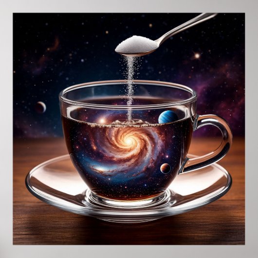 コーヒーカップの中の宇宙 ポスター (正面)