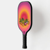 コーヒーカップの多汁炭素繊維漬け ピックルボールラケット (左)